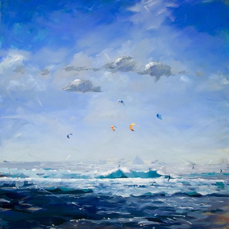 Kite Surfing, Gwithian 1